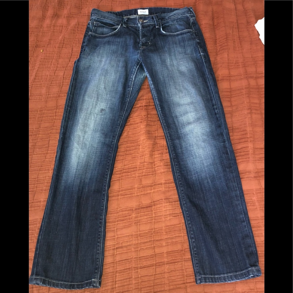 HUDSON skinny jeans Midrise Pants womens Sz 8/10 “tag size 30” distressed NM